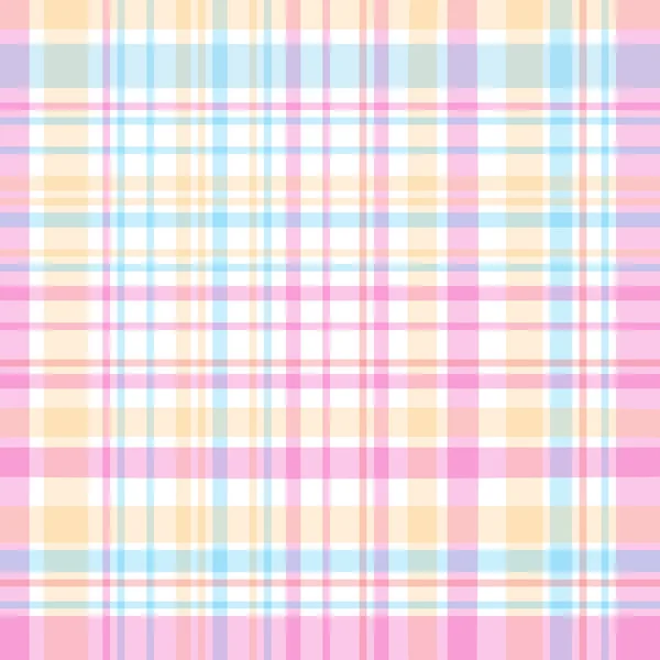 Tartan traditionele geruite Britse stof patroon — Stockvector