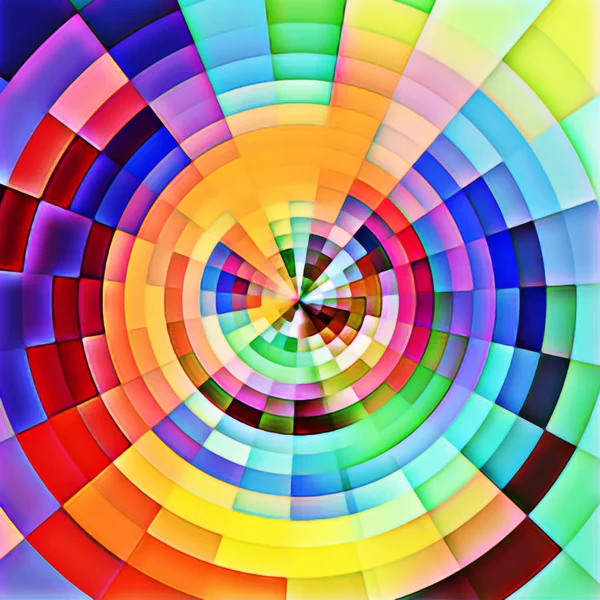 Красочный абстрактный мозаичный фон — стоковое фото