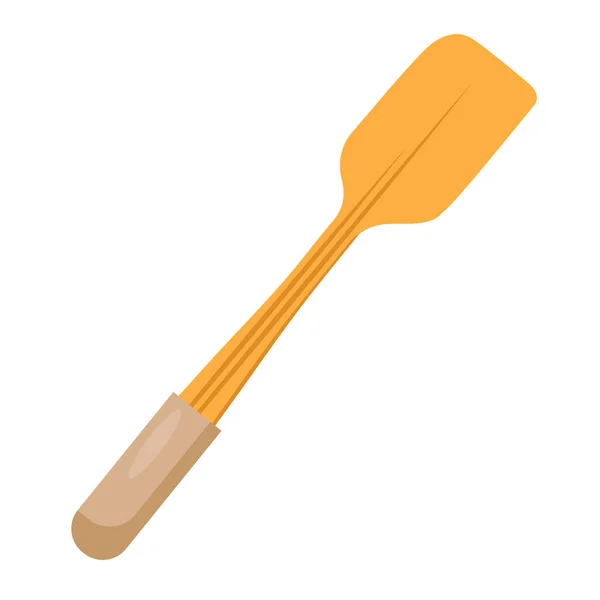 Scraper spatula vector design object. Isolated illustration on w — Stock Vector
