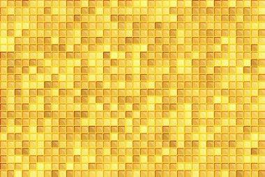 altın rengi soyut kare mozaik doku arkaplanı