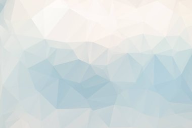 Açık mavi, Geometrik Soyut Çokgen Tasarım Arkaplanı