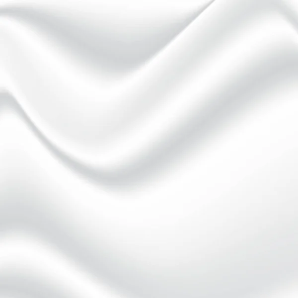 Abstrakter Weißer Und Grauer Vektorhintergrund Luxus Textur Aus Satin — Stockvektor