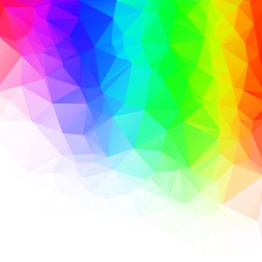 Soyut çokgen mozaik arkaplan. vektör illüstrasyonu