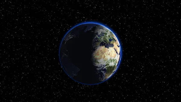 Planet Earth in space. — Stock Photo, Image