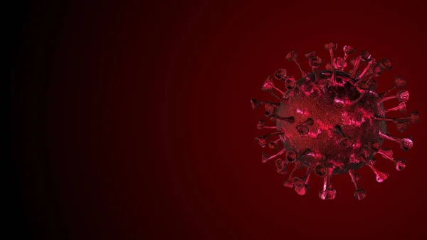 Coronavirus Covid Uyarı Sos Pandemik Virüs Sağlık Riski Bağışıklık Bilimi Stok Fotoğraf