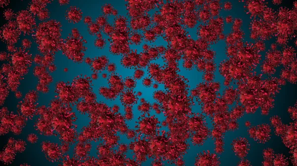 코로나 바이러스 Covid Alert Sos 유행성 바이러스 면역학 바이러스학 현미경 — 스톡 사진