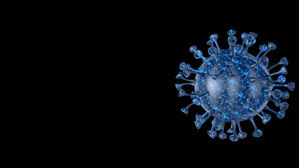 Corona Covid Waarschuw Sos Pandemische Bacteriën Pathogeen Medisch Gezondheidsrisico Immunologie Stockfoto