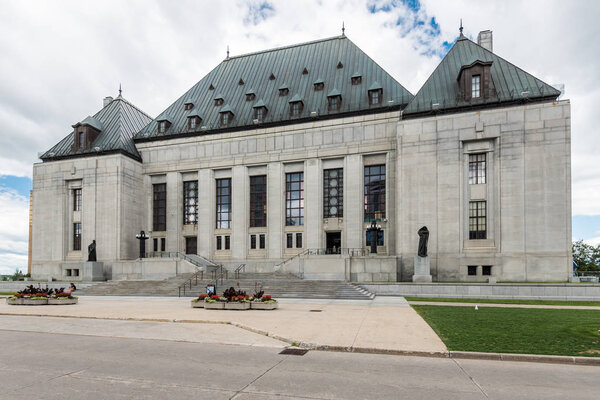 Supreme Court Building in Ottawa