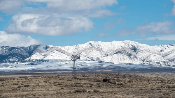 Moinho de vento em Utah — Fotografia de Stock