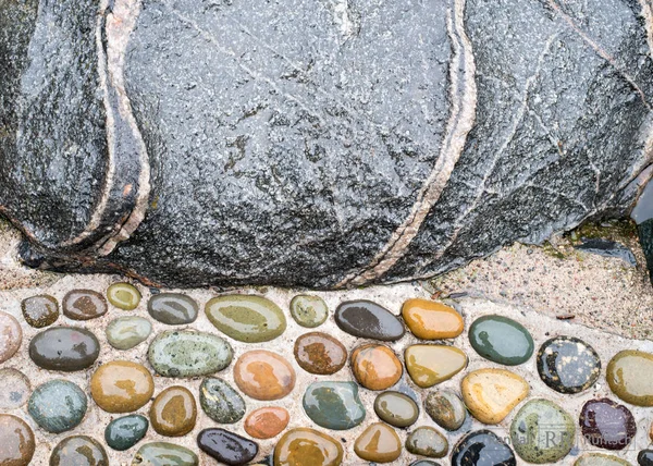 Piedras en un jardín japonés —  Fotos de Stock