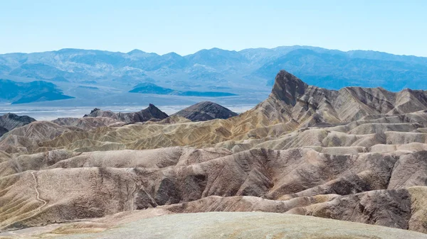 Θέα από το σημείο zabriskie — Φωτογραφία Αρχείου