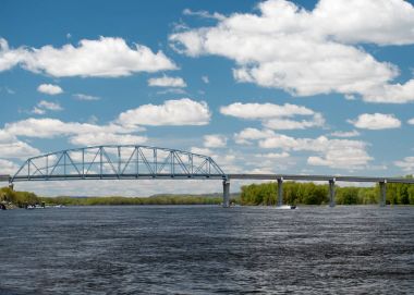 Mississippi Nehri Wabasha-Nelson köprü açıklıklı