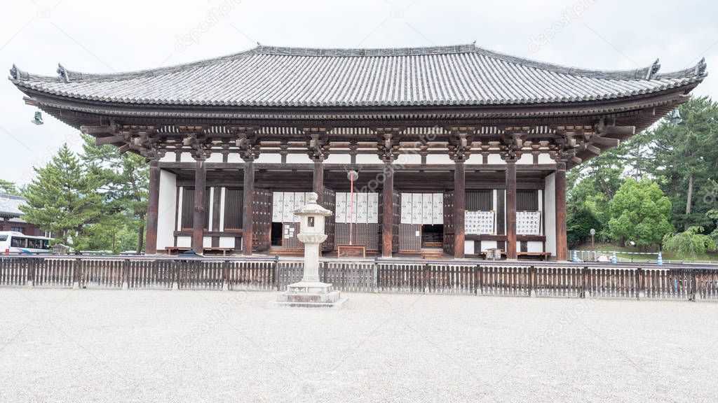 Bhuddist Temple at Kufuku-Ji in Nara, Japan