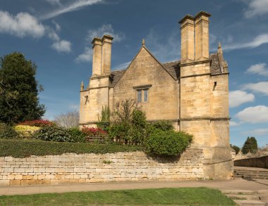 İngiltere 'de Cotswold' daki Chipping Campden 'da bir ev.