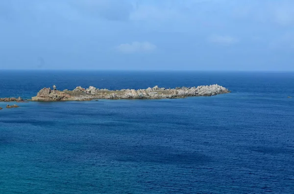 Panoramic view of the beach and the crystal sea of Sardinia — Stock Photo, Image