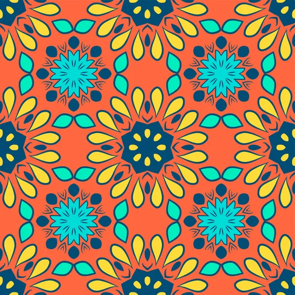 Απρόσκοπτη μοτίβο με μάνταλα σε πανέμορφα vintage χρώματα. Διάνυσμα φόντο — Διανυσματικό Αρχείο