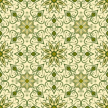 Mandalalar tasarımınız için güzel renklerde ile Seamless modeli. Vektör arka plan