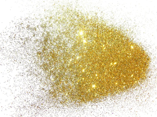 Altın glitter ile dokulu arka plan — Stok fotoğraf