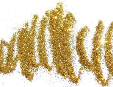 Altın glitter ile dokulu arka plan