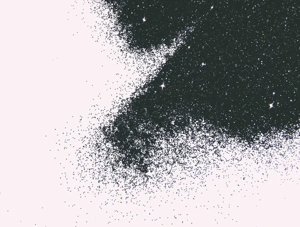 Siyah glitter ile dokulu arka plan — Stok fotoğraf