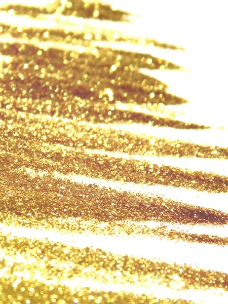 Texturou pozadí s zlatými třpytkami. Fotografické filtry byly nostalgický, použité barvy — Stock fotografie