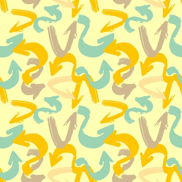 Dikişsiz desen renkli grungy oklarla. Kağıt, ambalaj üzerinde baskı için mükemmel kumaş vb..