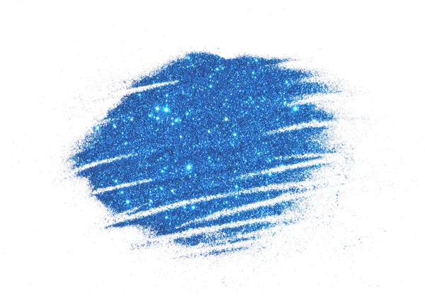 Bulanık arka plan üzerinde beyaz mavi glitter ile dokulu — Stok fotoğraf