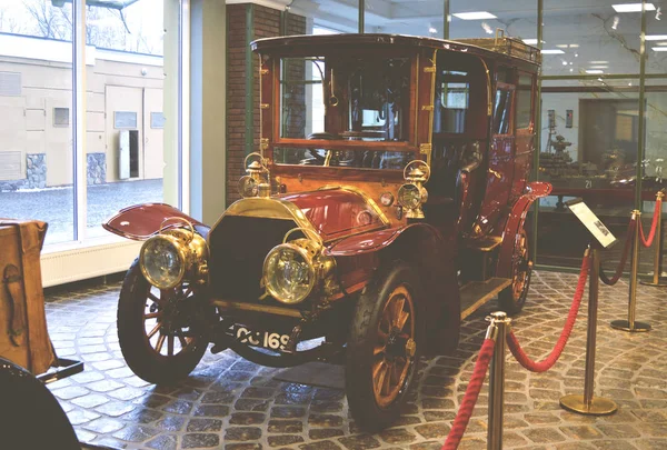 Moscú Rusia Enero 2018 Museo Tecnología Vadim Zadorozhny Coche Berliet — Foto de Stock