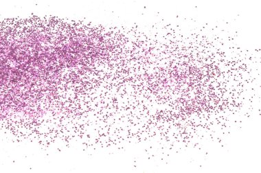 Okunamayan metin gibi beyaz mor glitter pırıltı ile dokulu arka plan