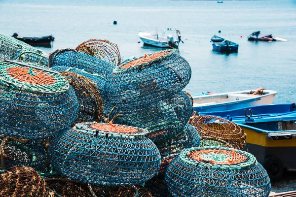 Rybářské lodě na řece Douro. Porto. Portugalsko — Stock fotografie