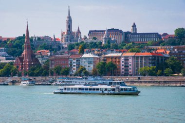 Budapeşte. Macaristan. River Danube. Şehir manzarası.