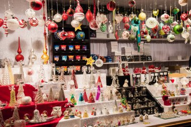 Noel ağacı Noel süsler. Kutlama arka plan.