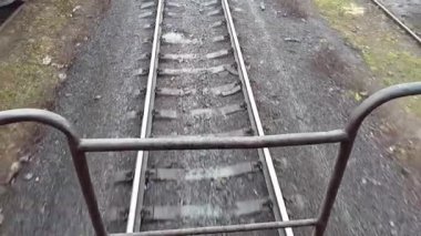 Tren yolu. Lokomotif görüntülemek