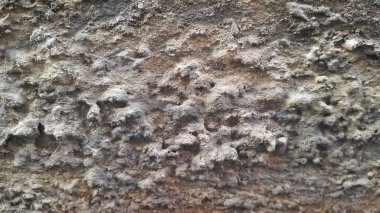 Beton ve paslı metal doku soyut