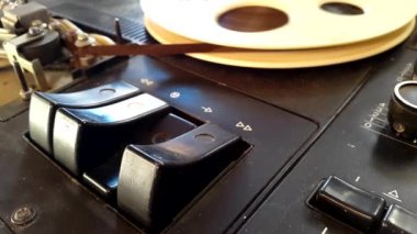 Düğmeye bir kayıt cihazı, Play, Stop,