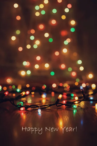 Noel kartı garland ile