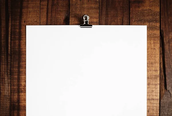 Blank paper poster — Stock Photo, Image