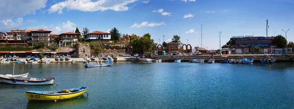 Harbor of the old town Nesebar — Stock Photo, Image