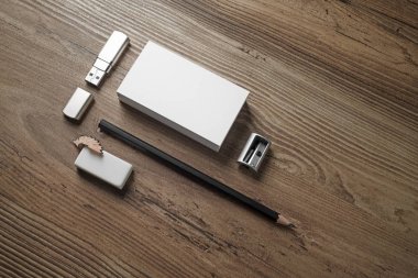 Mockup kimlik marka için