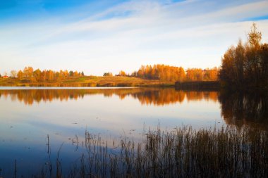 Resimli sonbahar manzarası