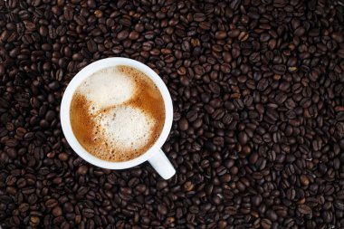 Sıcak lezzetli kahve