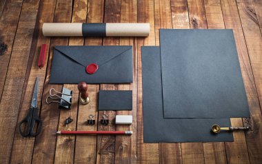 Boş siyah Kırtasiye