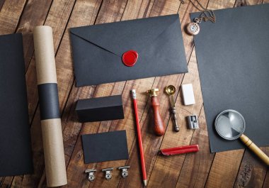 Boş siyah Kırtasiye