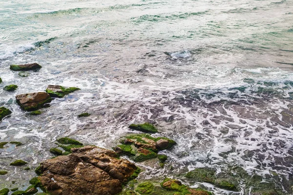 Close-up van zee surf — Stockfoto