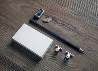 Mockup kimlik marka için