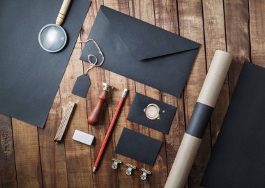 Boş siyah Kırtasiye