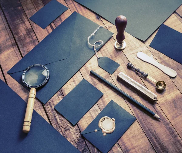 Siyah kurumsal Kırtasiye