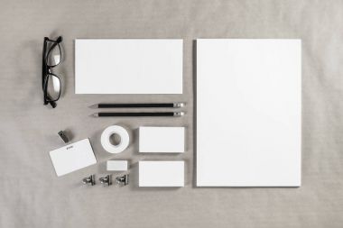 Boş ileti örneği mockup