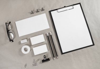 Kurumsal ileti örneği mockup