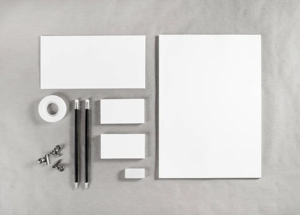 Blank stationery mock-up — Stock Photo, Image